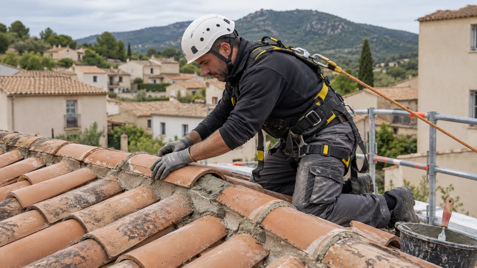Reparación de cumbrera